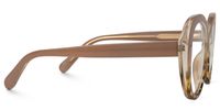 Serena - Oval Coffee/Tortoise Eyeglasses | Vooglam 