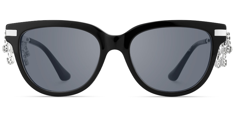 Reverie - Cat Eye Black Sunglasses
