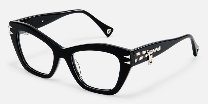 Manon - Cat Eye Black Eyeglasses