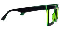 Ekkeko - Square Black Eyeglasses | Vooglam