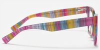 Adila - Rectangle Multicolor Eyeglasses | Vooglam Side View