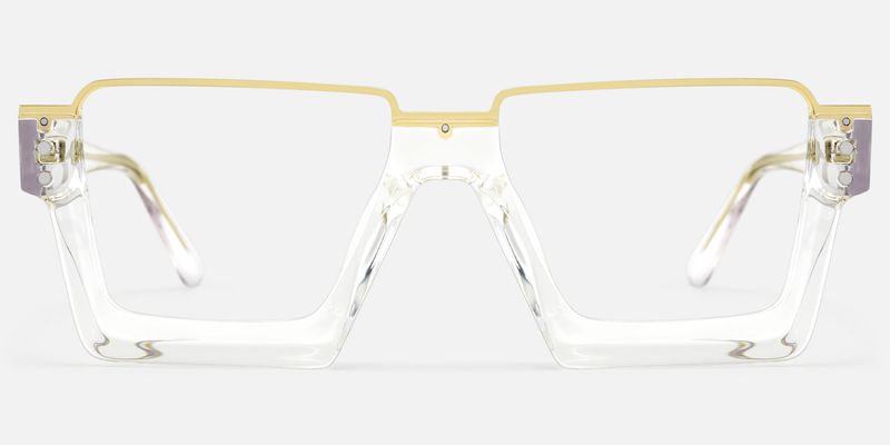 Dardhan - Rectangle Crystal Eyeglasses