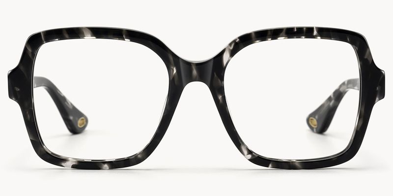 Meridian - Square Black Eyeglasses