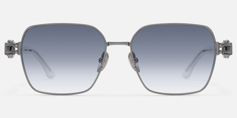 The Architect - Rectangle Black Sunglasses