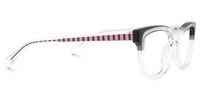 Welty - Rectangle Black Eyeglasses | Vooglam 