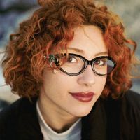 Meow - Cat Eye Black Eyeglasses | Vooglam On Model