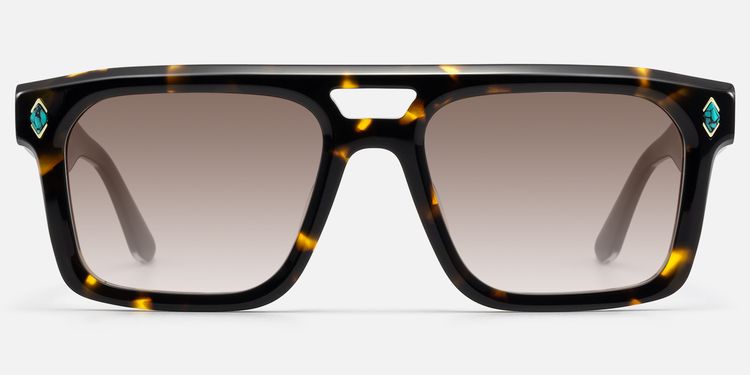 Bastion - Tortoise Gradient Sunglasses | Vooglam