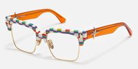 Nathifa - Browline Multicolor Eyeglasses