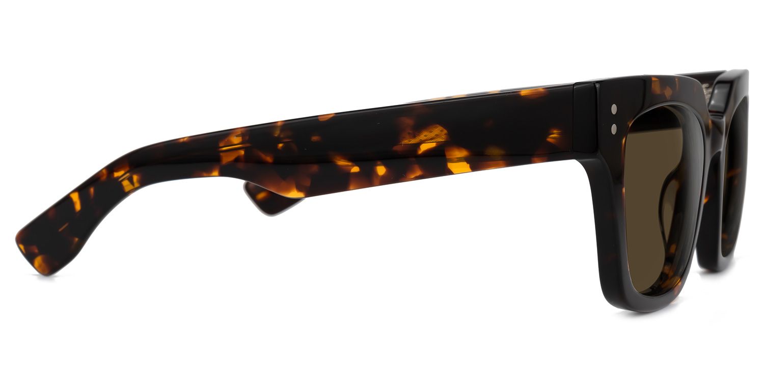 Dawid - Rectangle Tortoise Sunglasses product detail 4