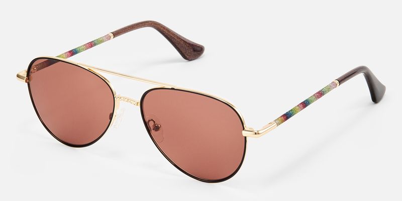 Joni - Aviator Two-tone Sunglasses