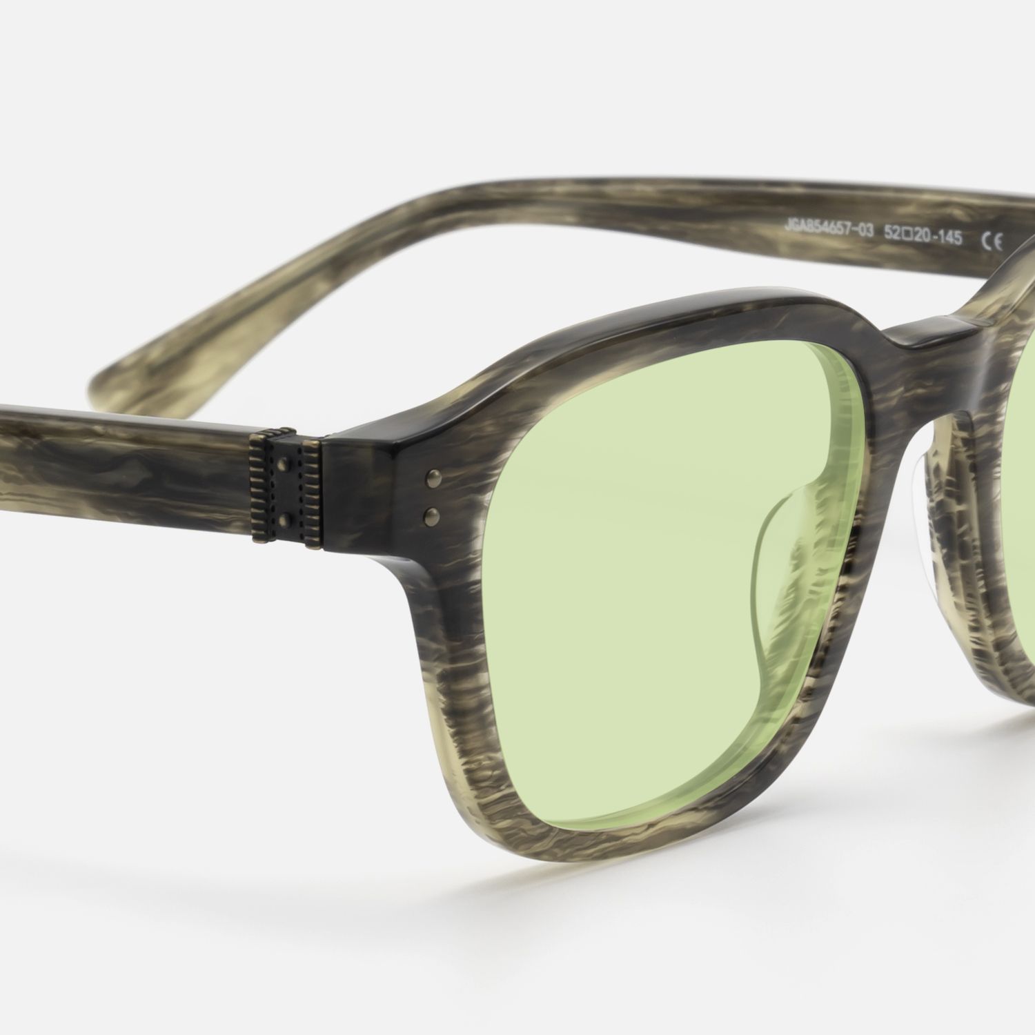 Rainier - Green Tint Earth Tone Marble Shades | Vooglam Design Details