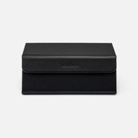 Dual Eyewear Case -  Black  | Vooglam Side View