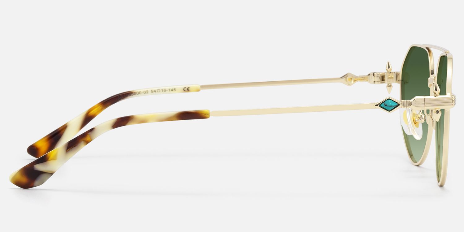 Aegis - Aviator Gold Sunglasses product detail 3