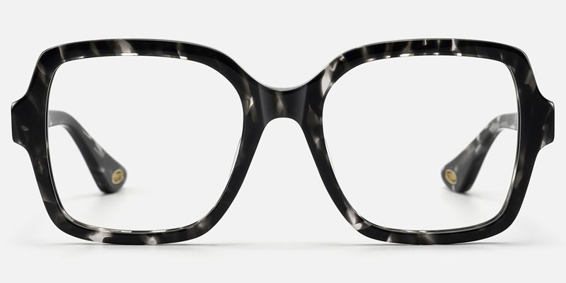 Meridian - Square Black Eyeglasses