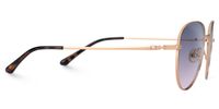 Elsbeth - Aviator Gold Sunglasses | Vooglam