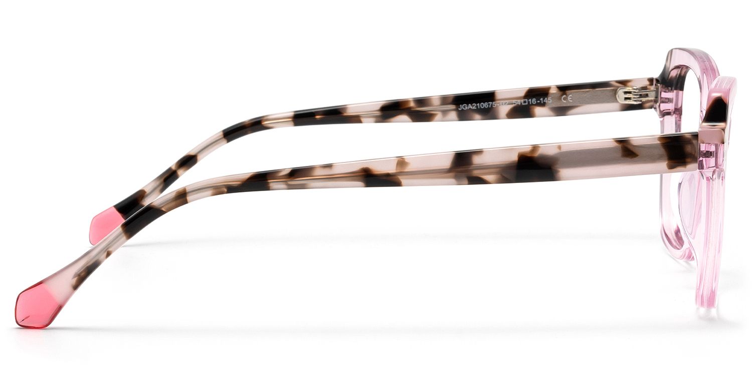 Opus - Butterfly Pink Eyeglasses | Vooglam Side View