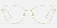 Haze - Butterfly Transparent Eyeglasses | Vooglam Angle View