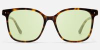 Spacek - Glam Punk Square Tortoise Sunglasses | Vooglam Angle View