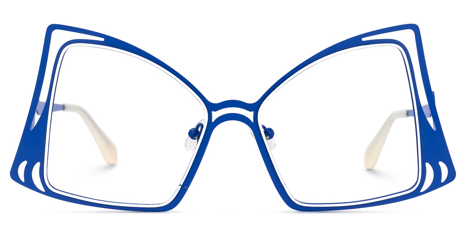 

Adymn - Square Blue Eyeglasses