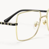 Devereu - Square Gold Eyeglasses - 4