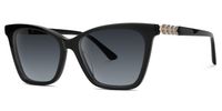Kabili - Butterfly Black Sunglasses | Vooglam Front View