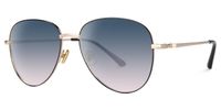 Elsbeth - Aviator Black Sunglasses | Vooglam Front View