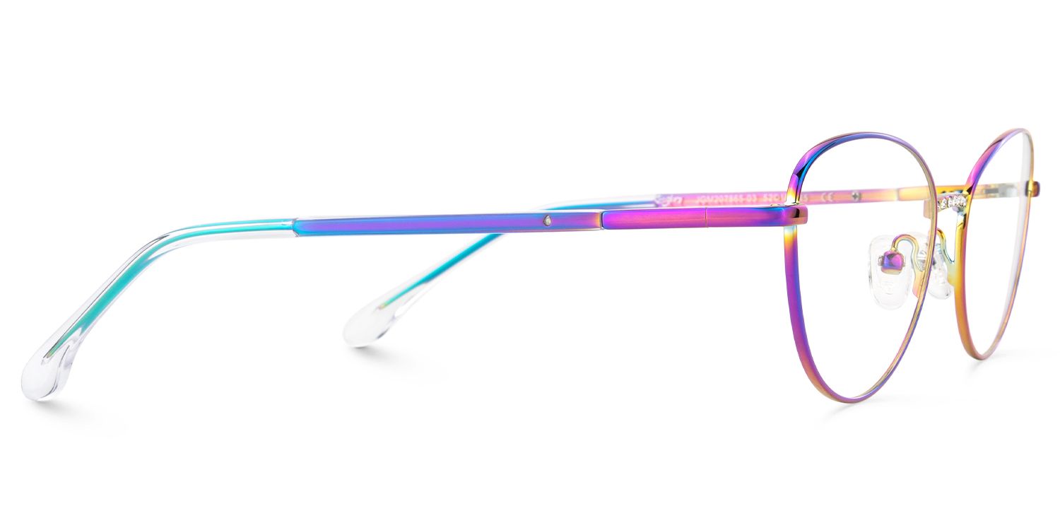 Starlette - Cat Eye Multicolor Eyeglasses | Vooglam 4