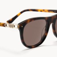 O'Keeffe - Aviator Tortoise Sunglasses - 4