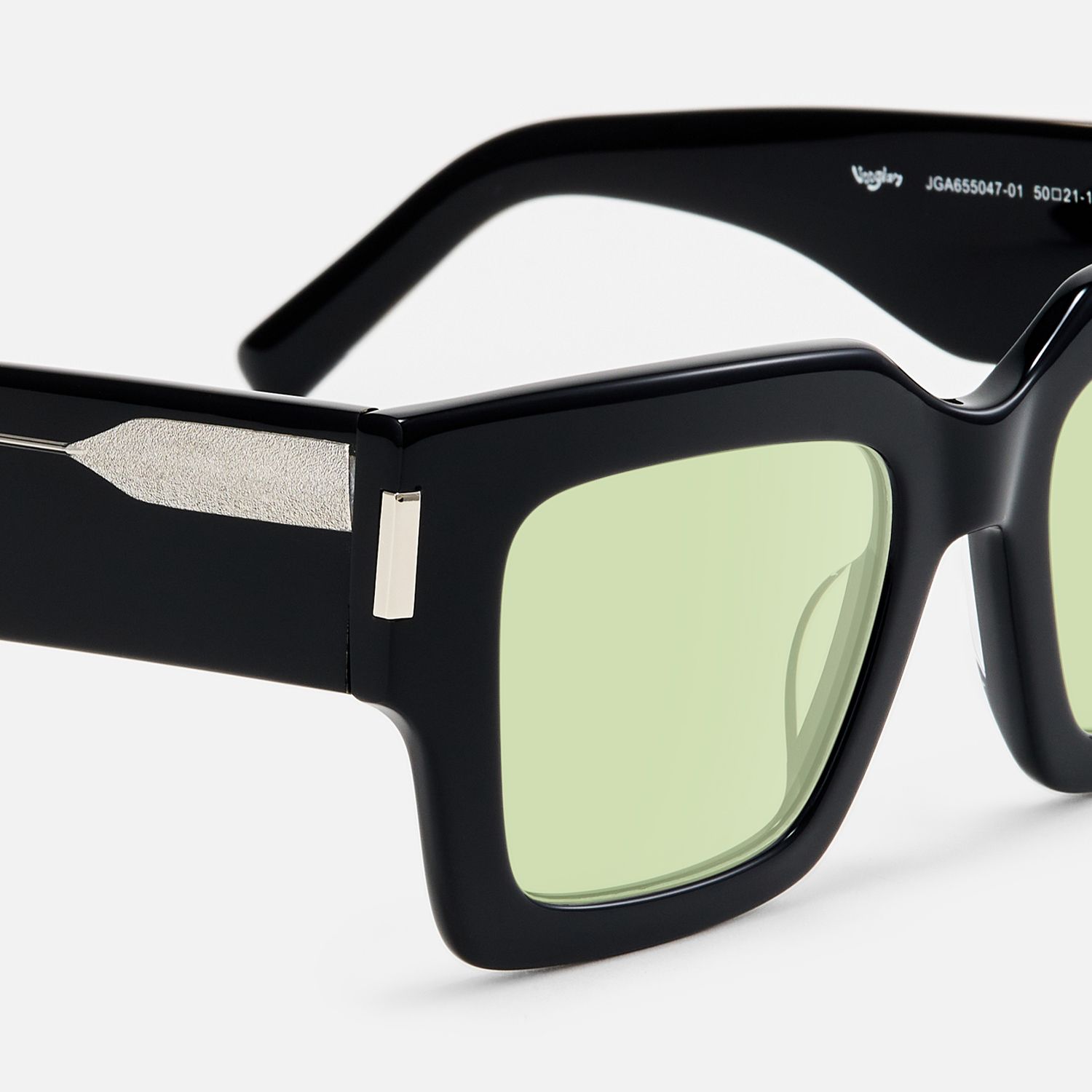 Vaeda - Square Black Sunglasses product detail 4