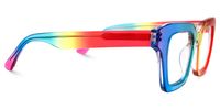 Haldis - Square Multicolor Eyeglasses | Vooglam 