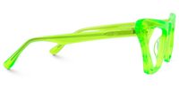 Cadogan - Cat Eye Green Eyeglasses | Vooglam