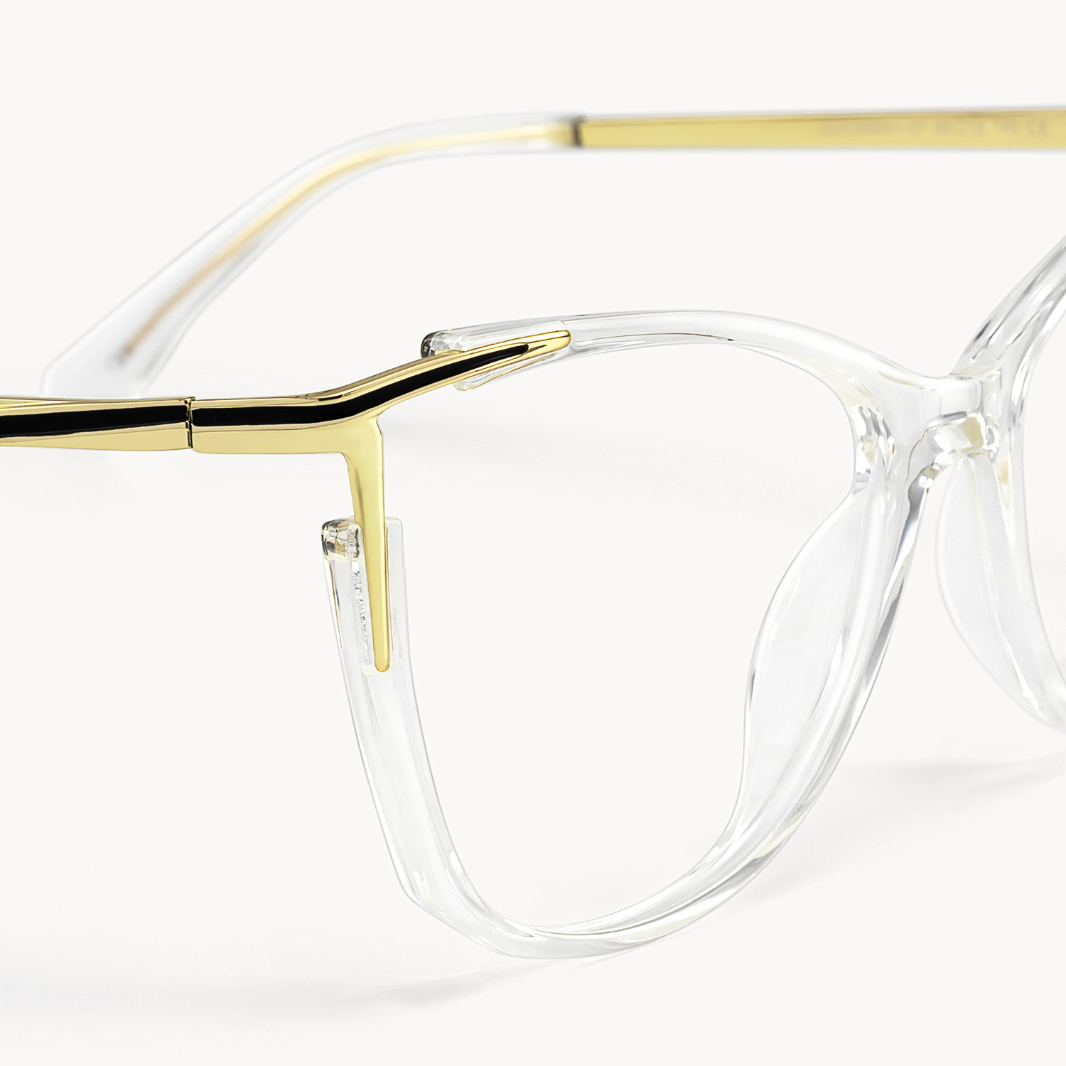 Eirlys - Cat Eye Crystal Eyeglasses - 4