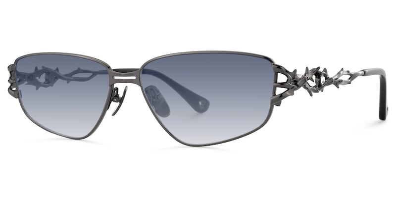 Spine - Geometric Grey Sunglasses