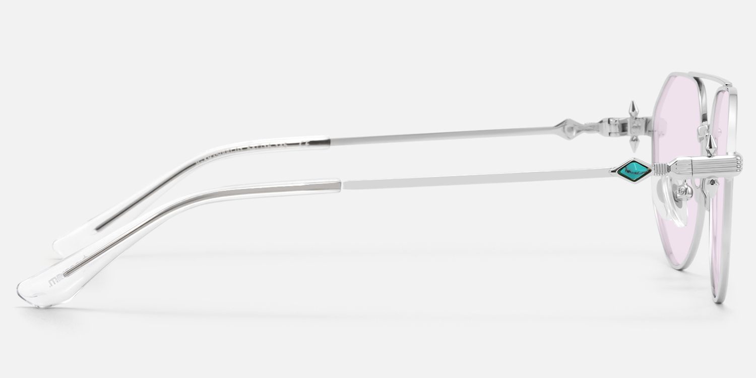 Aegis - Aviator Silver Sunglasses product detail 3