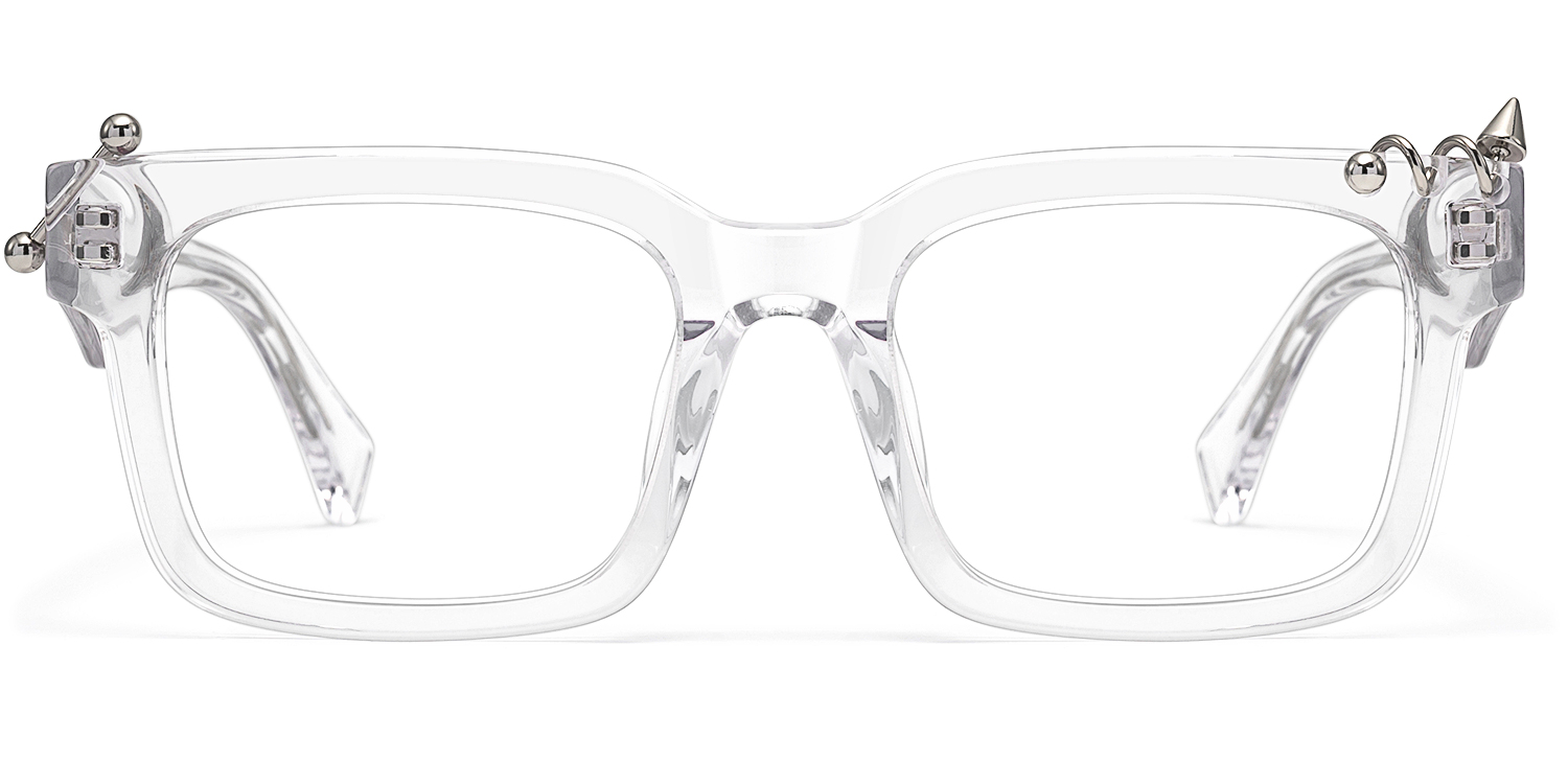 

Spike - Rectangle Transparent Eyeglasses