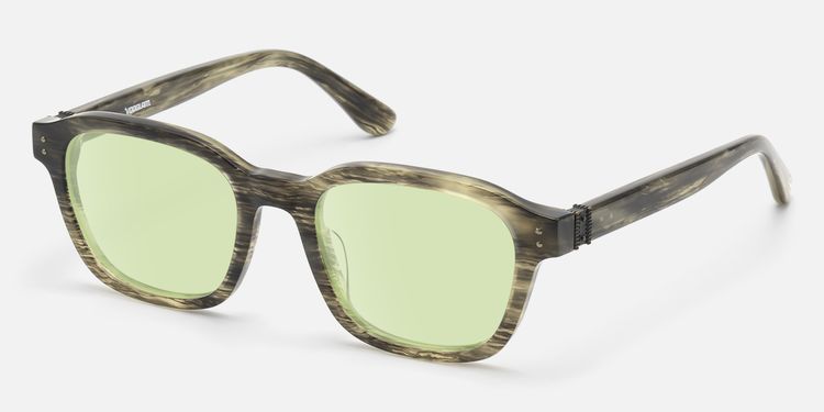 Rainier - Green Tint Earth Tone Marble Shades | Vooglam