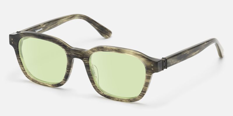 Rainier - Green Tint Earth Tone Marble Shades | Vooglam