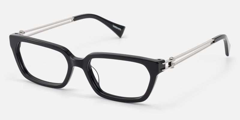 Scarpa - Rectangle Black Eyeglasses