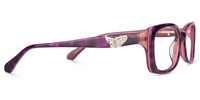 Elida - Rectangle Purple/Tortoise Eyeglasses | Vooglam 