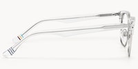 Preppy - Rectangle Transparent Eyeglasses - 4