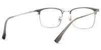 Dial - Browline Grey Eyeglasses - 3