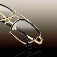 Navigator - Aviator Black Eyeglasses - 1