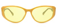 Macsen - Cat Eye Yellow Prescription Sunglasses - 2