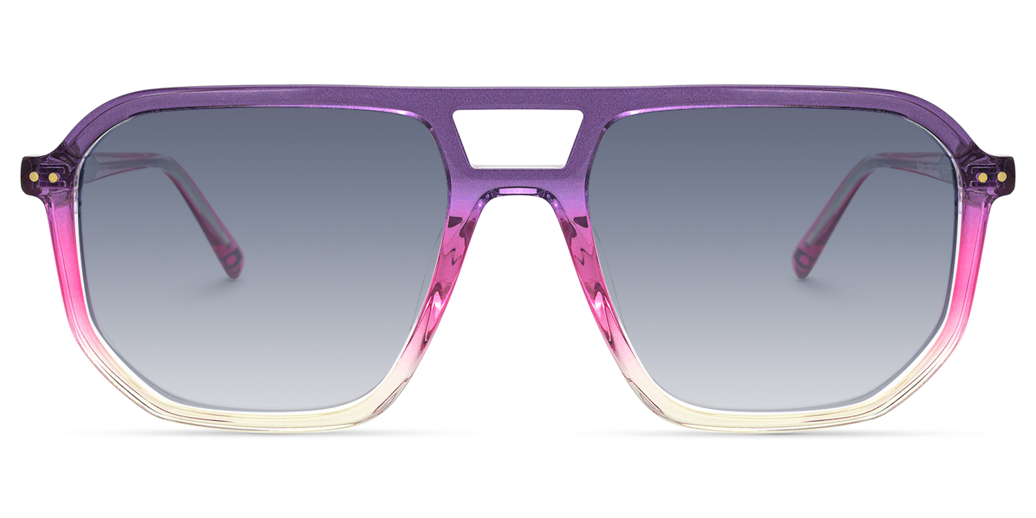 

Liam - Aviator Purple Sunglasses