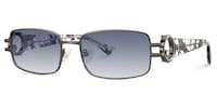 Aurae - Rectangle Grey Sunglasses - 2
