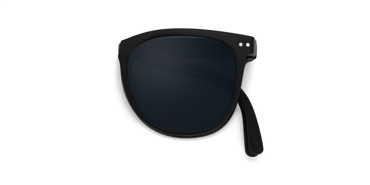 Jackopa - Square Black Sunglasses | Vooglam 5