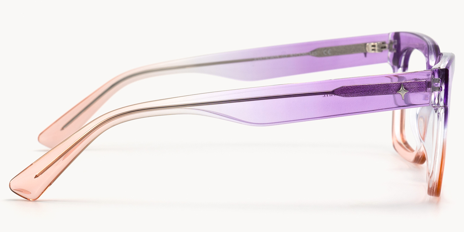 Loop - Square Two-tone Eyeglasses - 4