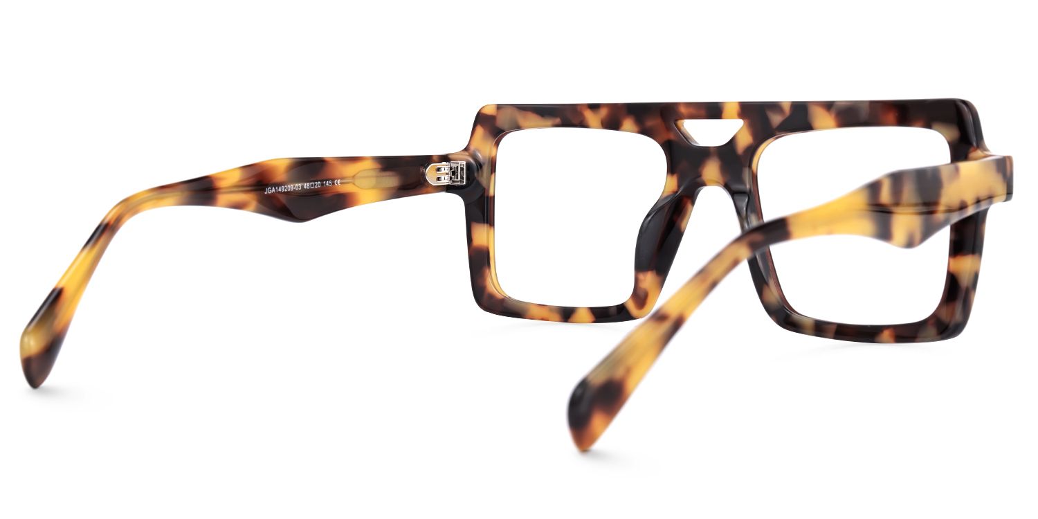 Irwin - Aviator Tortoise Eyeglasses | Vooglam Side View