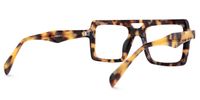 Irwin - Aviator Tortoise Eyeglasses | Vooglam Side View
