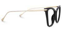 Hilary - Butterfly Black Eyeglasses | Vooglam 